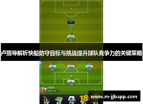 卢指导解析快船防守目标与挑战提升球队竞争力的关键策略